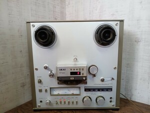 必見!!　希少　AKAI　赤井　アカイ　GX-625 オープンリールデッキ オーディオ　ステレオ　音響機器　機材　通電確認済み　ジャンク