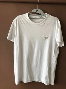 正規品　PRADA 三角プレート Tシャツ M