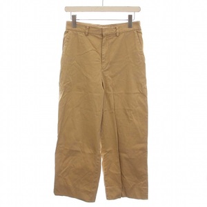 スティーブンアラン Steven Alan COMPACT WEAPON WIDE TROUSERS チノパン パンツ M べージュ /YM ■BM レディース