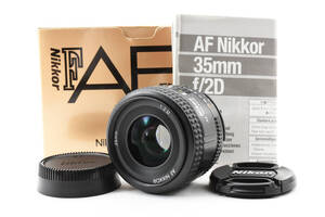 Nikon AF NIKKOR 35mm 1:2 D カメラ レンズ ニコン [良品] #9832A