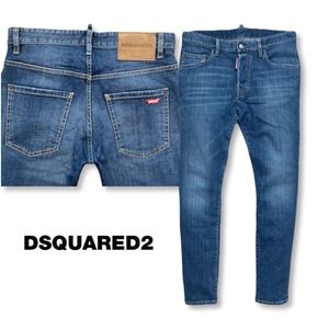 送料無料 19SS DSQUARED2 ディースクエアード S74LB0564 SKATER JEAN スケーター ストレッチ デニム ジーンズ 46