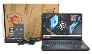 ★極美品！MSI GP76 Leopard 11U GP76-11UG-322JP Core i7 11800H SSD 1TB 512GB 16GB Windows11 Home RTX 3070 ゲーミング PC 元箱付！★