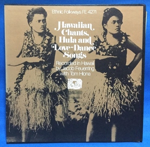 LP その他 Hawaiian Chants, Hula And Love Dance Songs 米盤