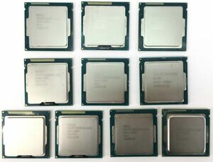 【10枚セット】Intel CPU Core i3 3220T 2.80GHz SR0RE 2コア ソケット FCLGA1155 デスクトップ用 BIOS起動確認済【中古品】【送料無料】　