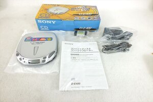 ◆ SONY ソニー D-E400 CDプレーヤ 中古 現状品 241109Y7073