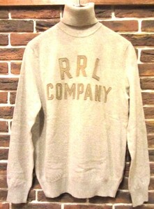 美品★RRL ダブルアールエル★TURTLENECK PULLOVER SWEATER ★タートルネックセーター★Sサイズ RRL Ralph Lauren