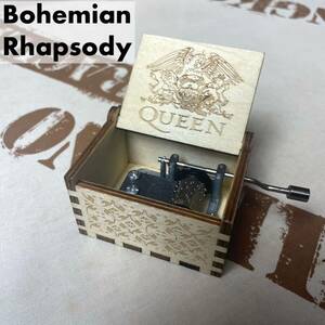Queen オルゴール Bohemian Rhapsody ウッド製 クイーン ボヘミアン・ラプソディ オペラ座の夜 A Night at the Opera フレディマーキュリー