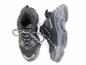 T314★BALENCIAGA バレンシアガ TRIPLE S トリプル S ダッドシューズ スニーカー 27cm ブラック 41 534162 メンズ 男性 MENS★送料780円〜