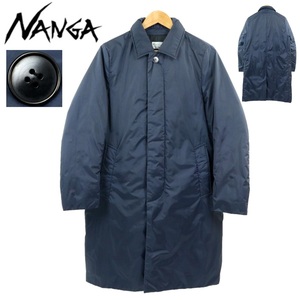 【T181】【美品】NANGA ナンガ ステンカラーコート ダウンコート ダウンジャケット サイズM