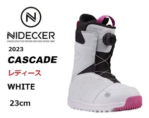 2023 NIDECKER ナイデッカー CASCADE カスケード W WHITE 23cm レディース