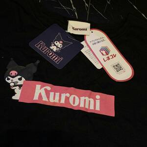 新品・送料無料■しまむら・サンリオコラボ■Kuromi クロミ 変形カットソー Tシャツ 4L レディース■Sanrio 大きいサイズ ルームウェア