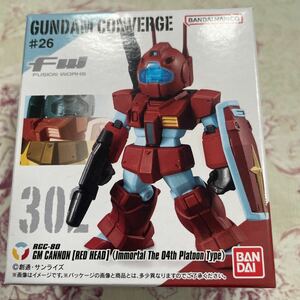 ガンダムコンバージ　♯26 302 ジムキャノン（レッド　ヘッド）ジャブロー防衛隊仕様　外箱未開封