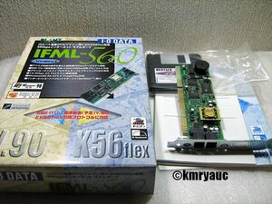 ★IODATA IFML560 内蔵ISAバス56k対応モデム★ジャンク★