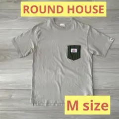 Nilway×ROUND HOUSE USコットンポケット付きビッグTシャツ