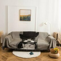 犬 ソファカバー　タペストリー　テーブルクロス　壁掛け布 　壁アート　毛布を掛ける