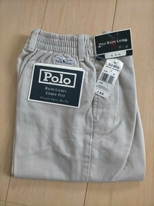 新品 デッドストック 90s ビンテージ ドミニカ製 POLO RALPH LAUREN ポロラルフローレン 2タック チノパンツ ANDREW PANT size-7 130-140