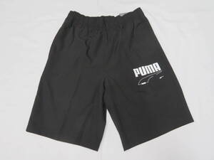 055　PUMA　プーマ　ウーブンハーフパンツ　（S）