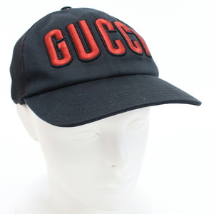 グッチ GUCCI メンズ－キャップ ブランド ロゴ 701324 4HA0Y 1060 ブラック