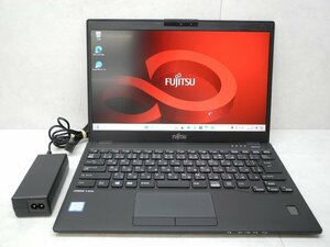 ☆1円☆第8世代☆富士通 LIFEBOOK U939/BX☆高解像度☆Core i5 1.60GHz/8GB/SSD256GB/無線/Bluetooth/WAN/カメラ/Office/Win11DtoD領域☆