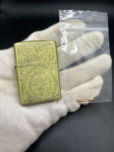 砥石2コ付き！コンスタンティン 刻印加工 ZIPPO型オイルライター【新品未使用】