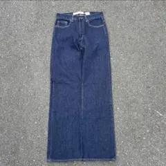 y2k gap boot cut 濃紺　フレアデニム　ストレートデニム　生地◎