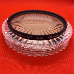 ★送料無料★Kenkoケンコー フィルター MC W4 72mm 曇天用