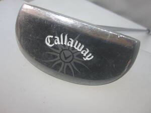 ★11)レディースパター・キャロウェイ「Callaway/SORAIRE」/サイズ約）84㎝【33インチ】/約470g※グリップ劣化現状品■120