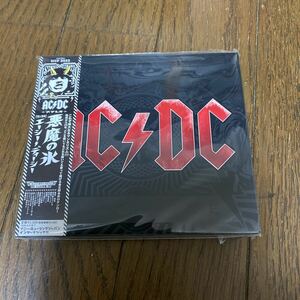 未開封品　デッドストック　倉庫保管品　CD AC/DC エーシー・ディーシー　悪魔の氷　BLACK ICE SICP2055