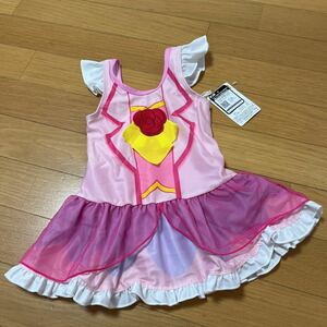 サイズ100ヒーリングっどプリキュア ☆ グレースなりきり 変身 水着 ピンク