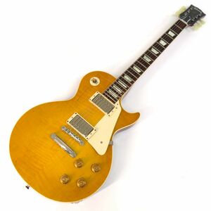 092s☆Gibson Custom Shop ギブソン 1958 Les Paul Standard Reissue LPR-8 レモンドロップ 2016年製 レスポール エレキギター ※中古