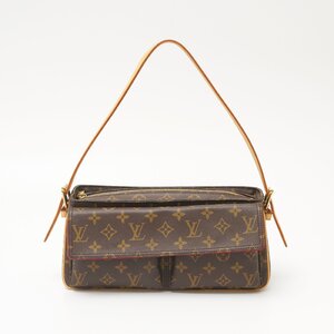 LOUIS VUITTON ルイヴィトン ヴィバ・シテMM M51164 ショルダーバッグ モノグラム・キャンバス×レザー ブラウン×ゴールド金具