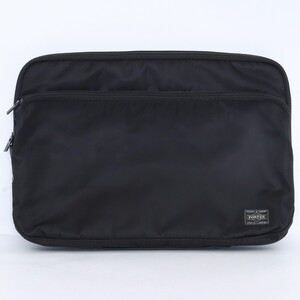 PORTER TIME DOCUMENT CASE ブラック ポーター タイムドキュメントケース クラッチバッグ バック カバン 鞄 bag