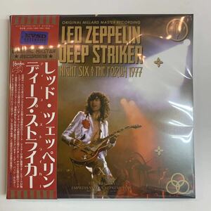 LED ZEPPELIN / DEEP STRIKER NEW VERSION (3CD) 遂に登場ミラード・マスター！激レア写真のジミーが眩しいぜ！LA六日間最終日決定版！残少