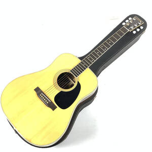 K.Country D-250 春日楽器 アコースティックギター Acoustic Guitar ナチュラル系 ハードケース付 ★ ジャンク品