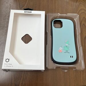 607p2013☆ iFace First Class ムーミン iPhone 13 ケース (くすみグリーン/スナフキン)【アイフェイス アイフォン13 iphone13 カバー