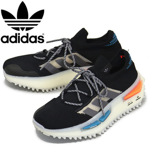 adidas (アディダス) FZ5706 NMD_S1 スニーカー コアブラックxグレーファイブxオフホワイト AD226 27.5cm