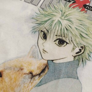 HUNTER×HUNTER ハンターハンター キルア・ゾルディック ミケ 番犬 半袖Tシャツ XLサイズ ゼノ シルバ ナニカ アニメ 漫画 海外輸入 古着