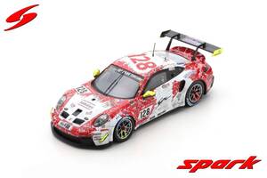 ■限定300pcs. スパークモデル 1/43 2022 ポルシェ911 GT3 カップ #128 ニュルブルクリンク24h