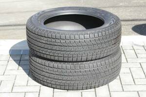 山あり225/60R18　ヨコハマアイスガードG075　中古２本　発送手渡し両方OK