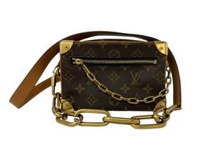 【国内正規品】LOUIS VUITTON ルイヴィトン モノグラム バッグ コピー ミニ・ソフトトランク メンズ ショルダーバッグ M68906