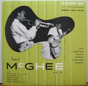 即決　BLUE NOTE LP ハワード・マギー・セクステット VOL.2 HOWARD McGHEE