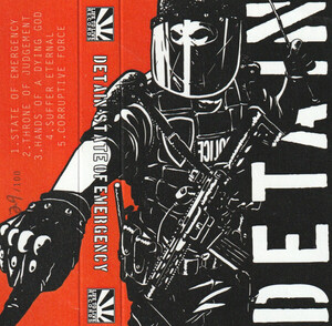 Detain State Of Emergency Tape nyhc metalcore powerviolence punk crust hardcore