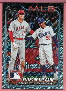 2024 Topps 582 Montgomery Club Exclusive Foil Elites Of The Game Betts/Ohtani 大谷翔平 ムーキー・ベッツ ドジャース