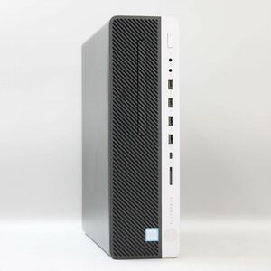 1円スタート 第8世代 i7 搭載 HP EliteDesk 800 G4 SFF (Core i7-8700/メモリ16GB/SSD256GB+HDD1TB/Windows 11 Pro)