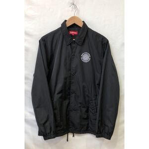 【Supreme】Spitfire Coaches Jacket シュプリーム Mサイズ BLK コーチジャケット ts202410