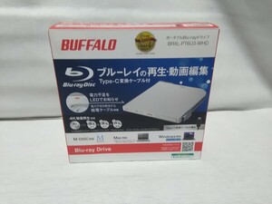 Buffalo　外付けブルーレイドライブ　BRXL-PTV6U3-WHD　読み込み確認済み