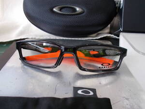 OAKLEY オークリー CROSSLINK A 超かっこいい 眼鏡フレーム OX8118-0556 Polished Black