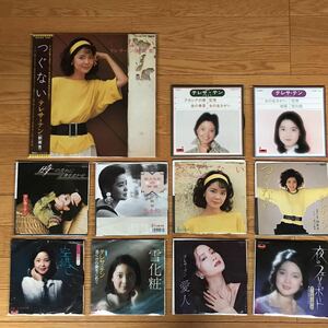 ▼まとめ出品▼ その11 テレサ・テン LP&EP 11枚 セット レコード 中古 現状品 邦楽 和モノ TERESA TENG 鄧麗君 帯 帯付LP obi 7インチ