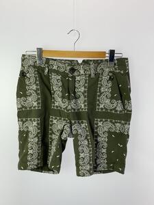 TMT◆ショートパンツ/M/コットン/カーキ/TSP-S1804/18SS/BANDANA EMBROIDERY SHORTS