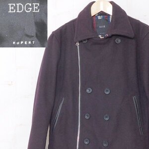 ルパート　RUPERT EDGE　ウールライダースジャケット　Mサイズ　メンズ　ブラウン（茶）系　※9326063